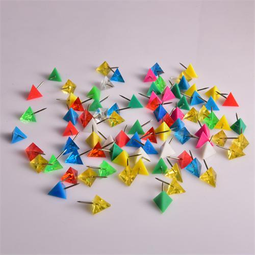 21MM Colored Plastic Pyramidal Push Pin