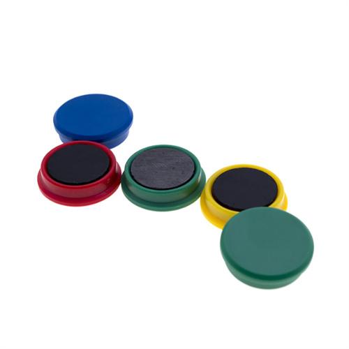 Eco-friendly Colorful Plastic Magnetic Button