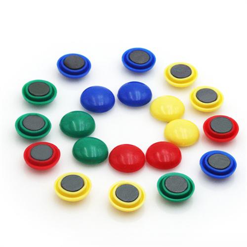Classical Colored Plastic Magnetic Button